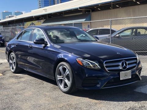 New Mercedes Benz E Class Sedan Mercedes Benz Of Maui